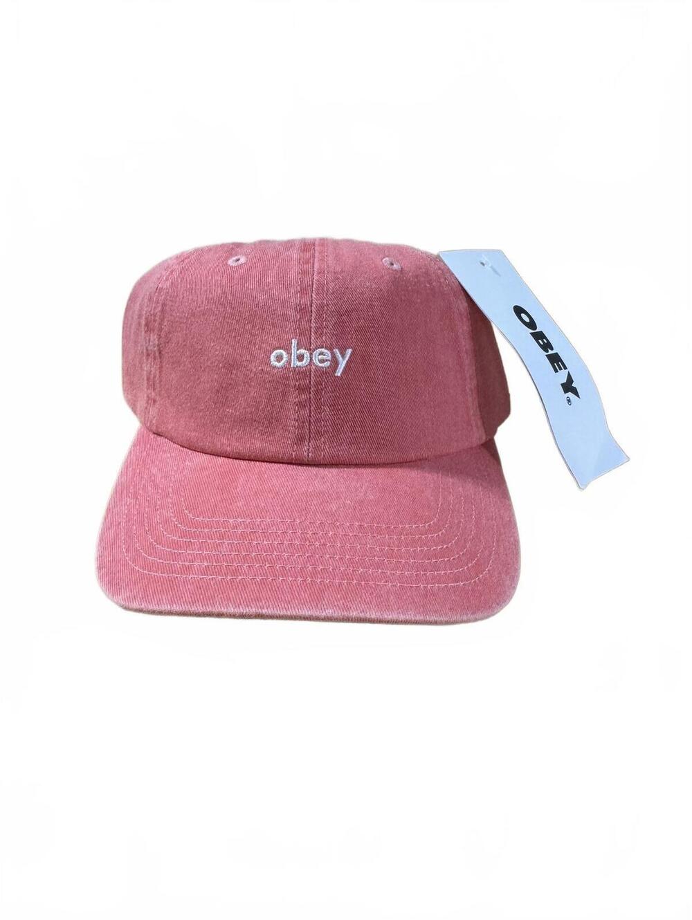 Obey Classic Faded Red Adjustable Hat
